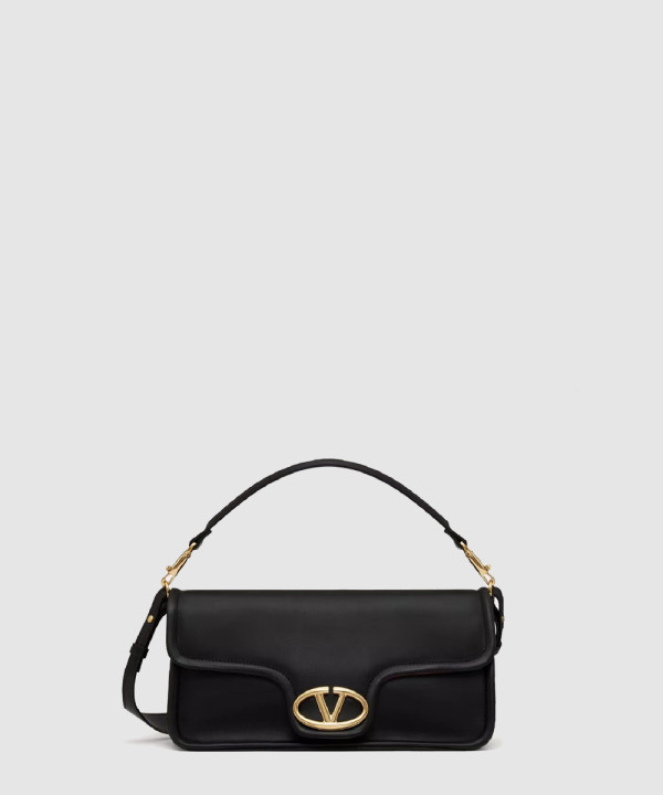 [VALENTINO-발렌티노] 가라바니 브이로고 1960 나파 가죽 미디엄 숄더 백 4W0B0N49ZFJ