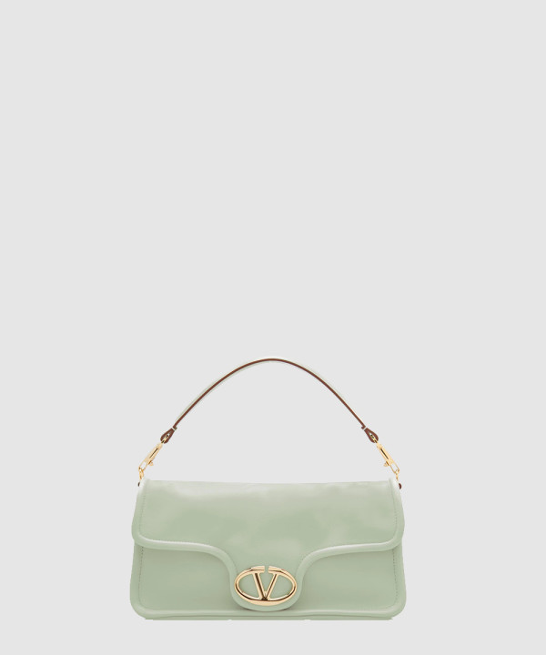 [VALENTINO-발렌티노] 가라바니 브이로고 1960 나파 가죽 미디엄 숄더 백 4W0B0N49ZFJ