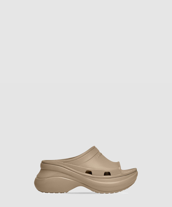 [BALENCIAGA-발렌시아가] 슬라이드 샌들 블랙 677389