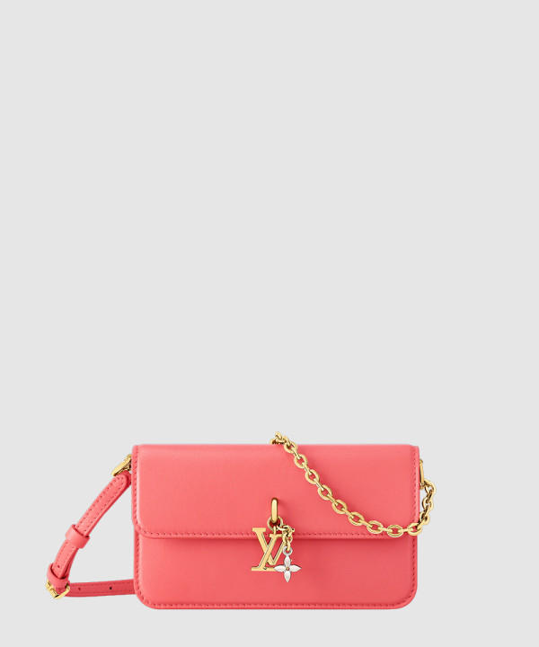 [LOUIS VUITTON-루이비통] 월릿 온 체인 LV 블룸 M14548