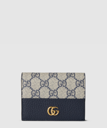 [GUCCI-구찌] GG 마몽 바이컬러 카드 케이스 지갑 658610