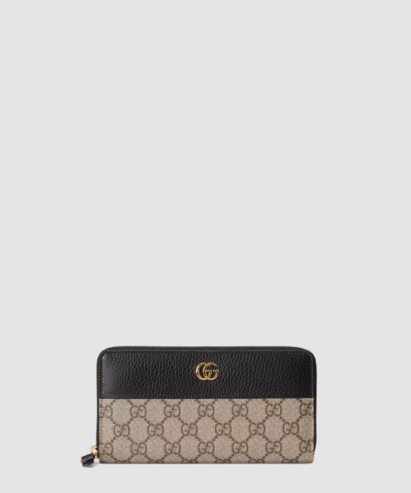 [GUCCI-구찌] 마몽 바이컬러 지퍼 지갑 456117