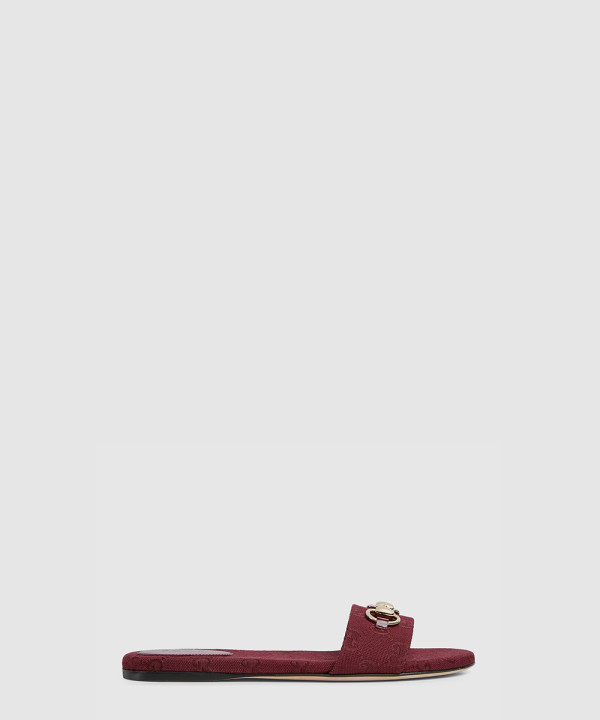 [GUCCI-구찌] 여성 홀스빗 슬라이드 샌들 835828