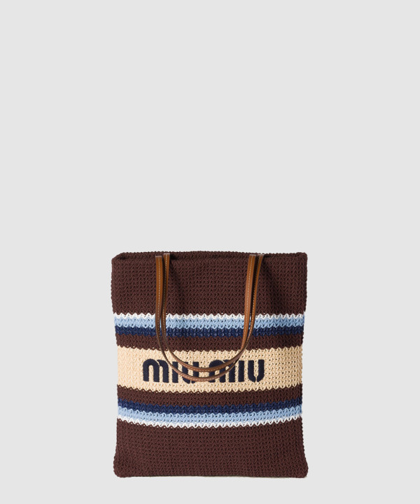[MIUMIU-미우미우] 크로셰 토트백 5BG248