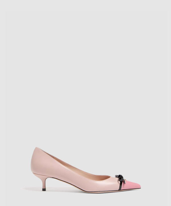 [VALENTINO-발렌티노] 비포인티 키드스킨 펌프스 6W2S0LQ0YEA