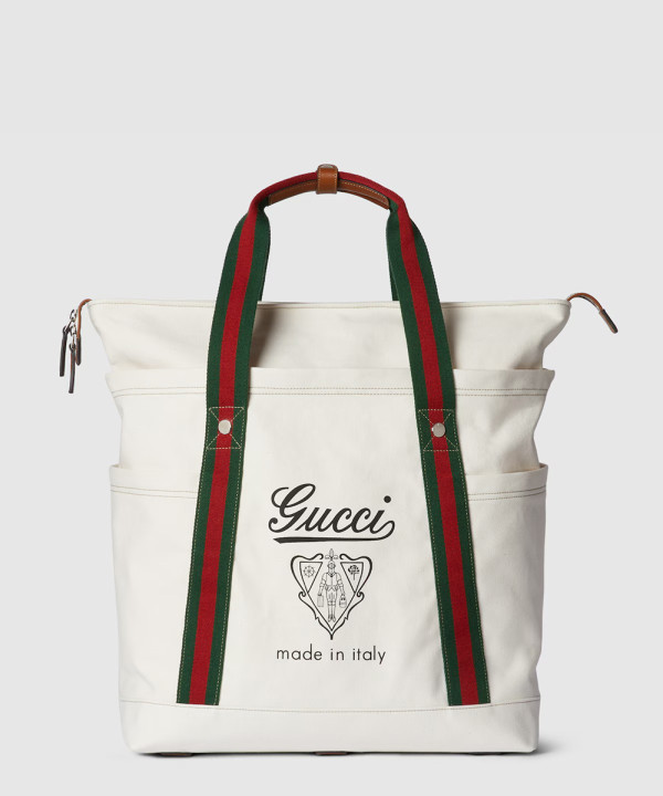 [GUCCI-구찌] 프린트 캔버스 라지 토트백 816863