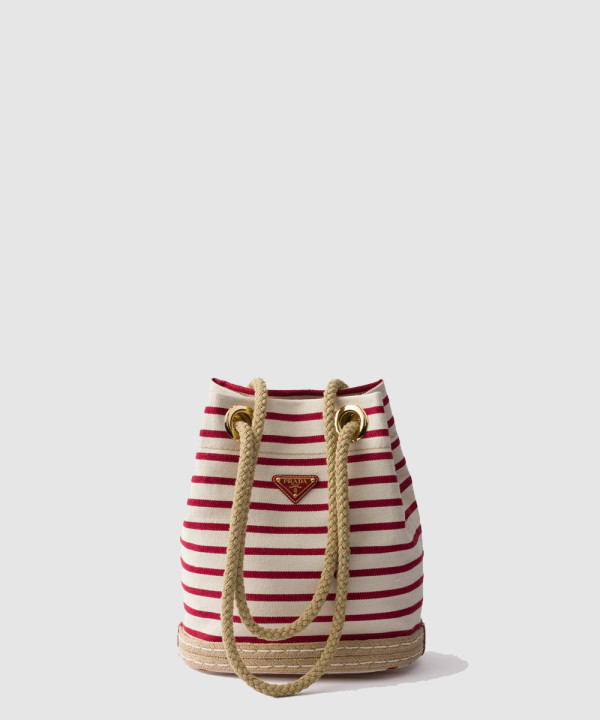 [PRADA-프라다] 프라다 마리너 스몰 패브릭 버킷 백 1BE082