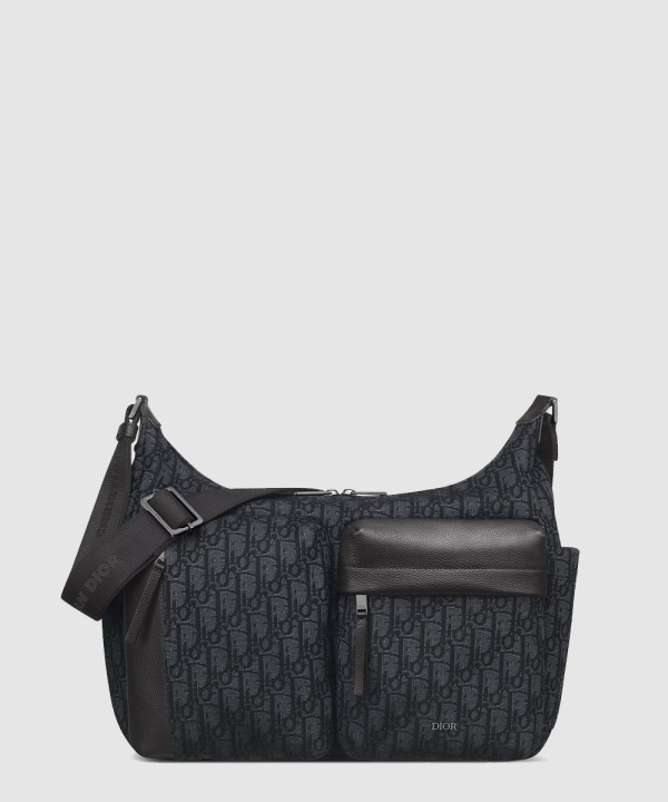 [DIOR-디올] Rider Soft 미디엄 호보백 1ESME190YKS