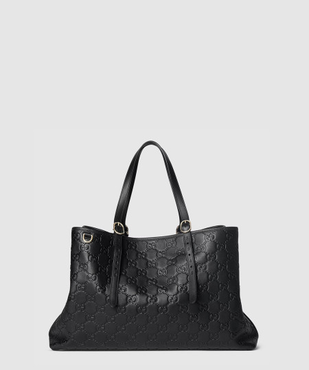 [GUCCI-구찌] GG 엠블럼 라지 토트백 815213