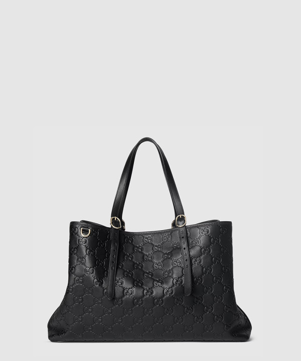 [GUCCI-구찌] GG 엠블럼 라지 토트백 815213