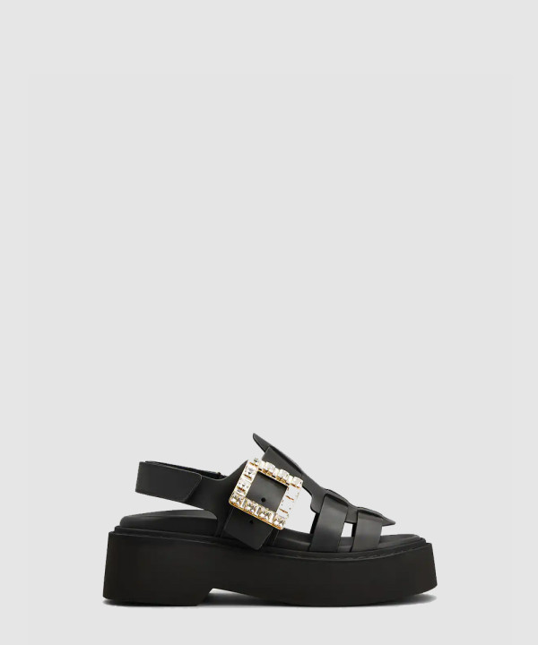 [ROGER VIVIER-로저비비에] 비브 레인저스 샌들 RVW76942250D90B999