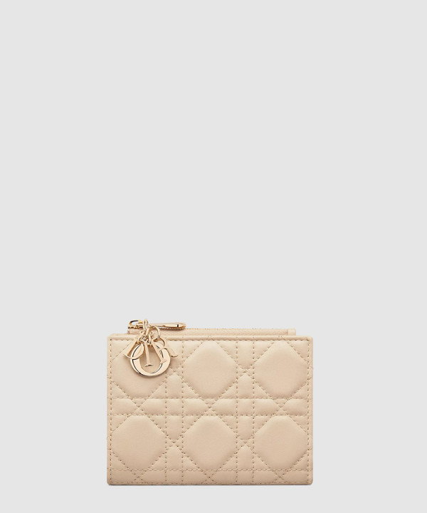 [DIOR-디올] Lady Dior Dahlia 지갑 S6037ONMJ