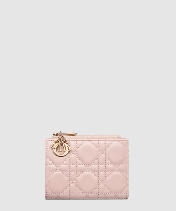 [DIOR-디올] Lady Dior Dahlia 지갑 S6037ONMJ