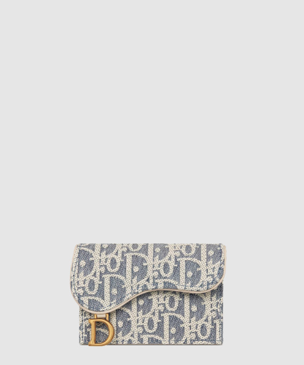 [DIOR-디올] 새들 Bloom 카드 지갑 S5611CDFD