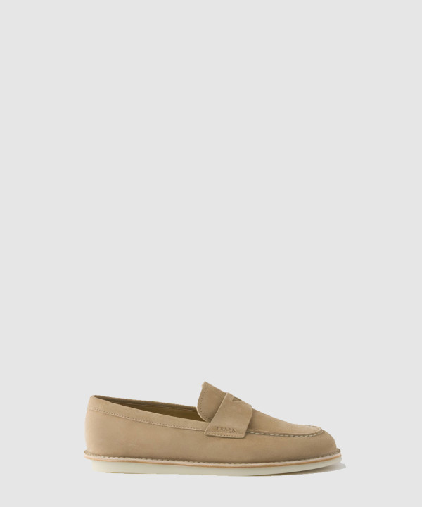 [PRADA-프라다] 블리치드 스웨이드 로퍼 2DC229