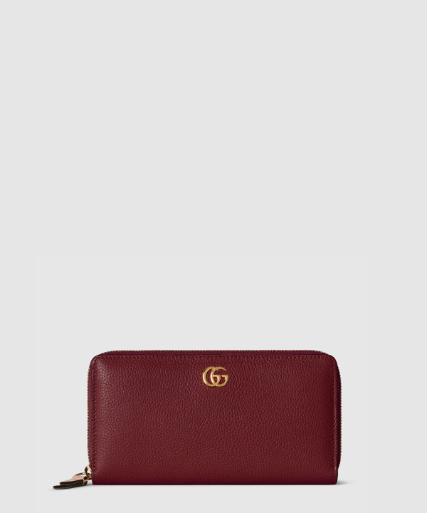 [GUCCI-구찌] GG 마몽 바이컬러 지퍼 지갑 456117