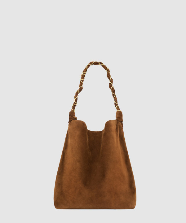 [SAINT LAURENT-생로랑] 스웨이드 소재의 AMALIA 834750