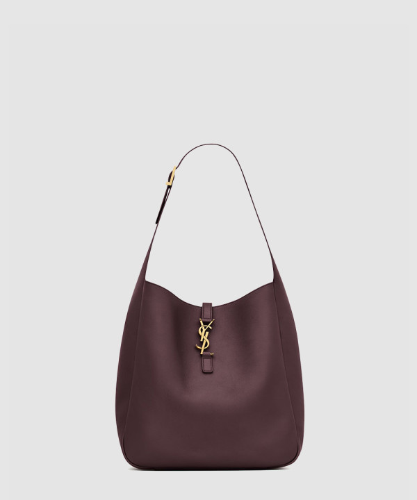 [SAINT LAURENT-생로랑] 그레인 가죽 소재의 LE 5 À 7 소프트 라지백 753837