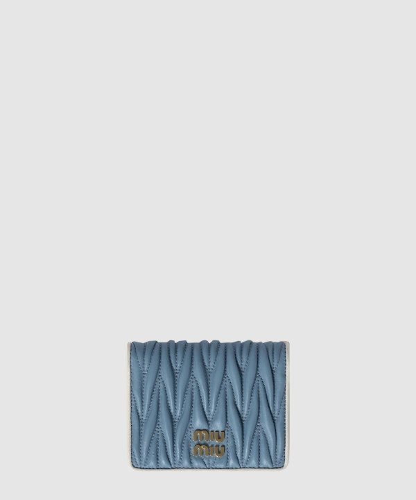 [MIU MIU-미우미우] 스몰 마테라쎄 나파 가죽 지갑 5MV204