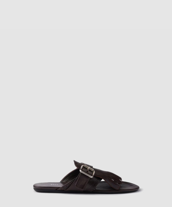 [PRADA-프라다] 셔플 가죽 통 샌들 1Y961N