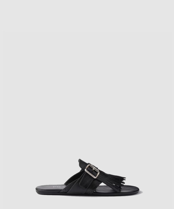 [PRADA-프라다] 셔플 가죽 통 샌들 1Y961N