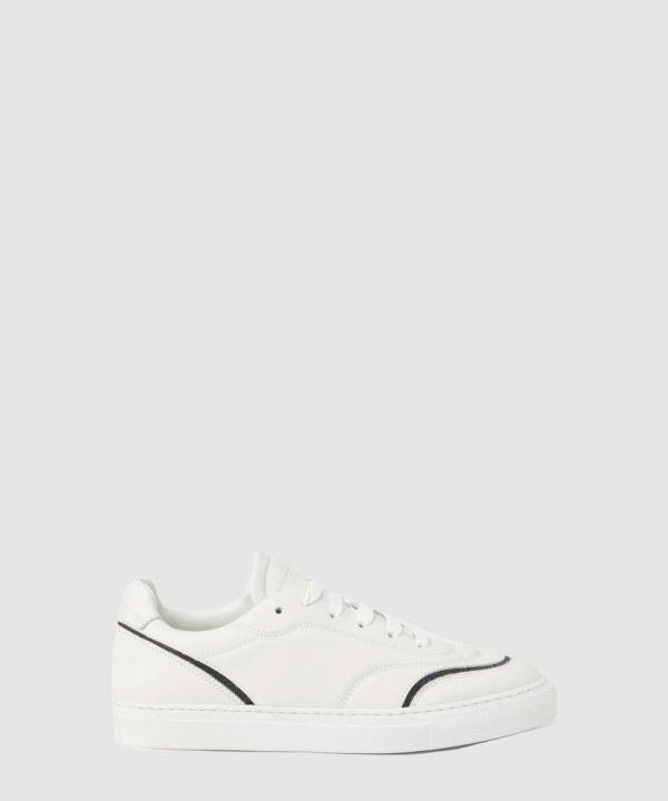 [BRUNELLO-브루넬로 쿠치넬리] 가죽 스니커즈 252MZGSG3077