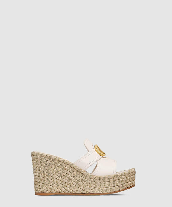 [DIOR-디올] 30 Montaigne 뮬 웨지힐 KCO063CFY