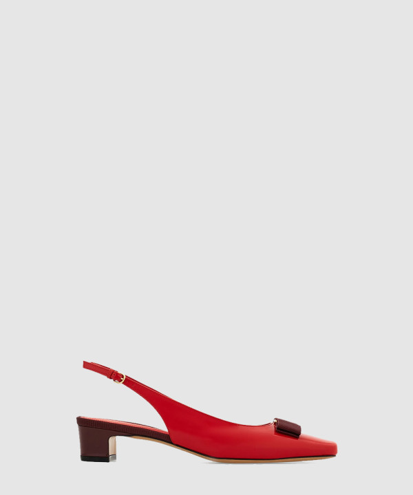 [FERRAGAMO-페라가모] 아이코닉 보우 슬링백 01J701