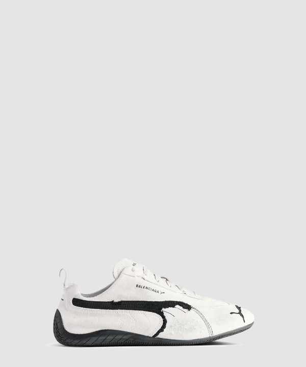 [BALENCIAGA-발렌시아가] 스피드캣 스웨이드 발렌시아가 블랙 화이트 847146
