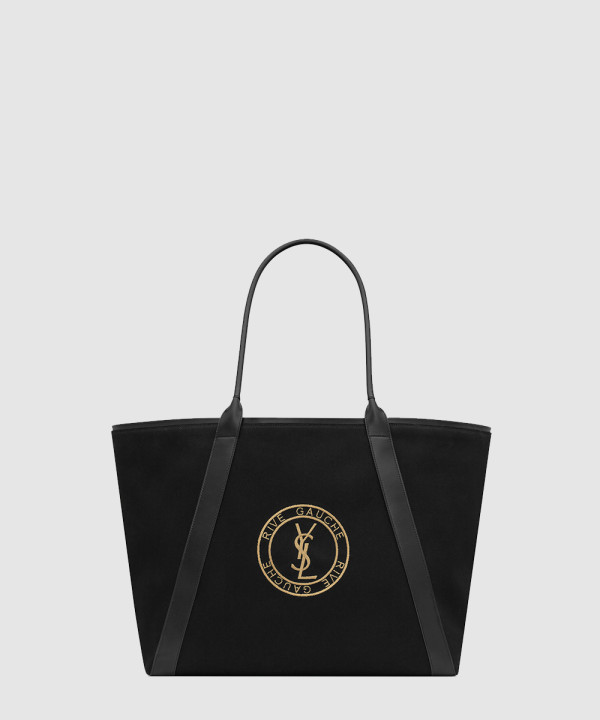 [SAINT LAURENT-생로랑] 캔버스 소재의 RIVE GAUCHE 토트백 780096