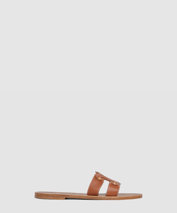 [CELINE-셀린느] CELINE 트리옹프 뮬 카프스킨 352413767C