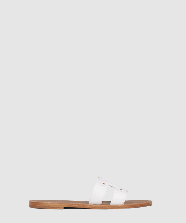 [CELINE-셀린느] CELINE 트리옹프 뮬 카프스킨 352413767C