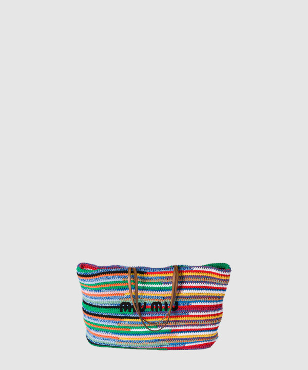 [MIU MIU-미우미우] 크로셰 토트백 5BG228