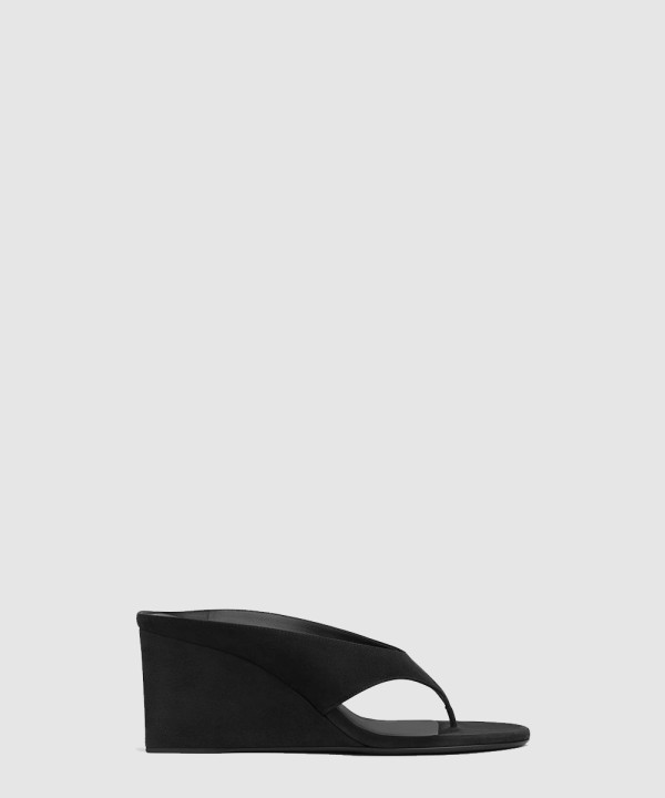 [ALAIA-알라이아] CUBE 통 뮬 AA3M105C0H53