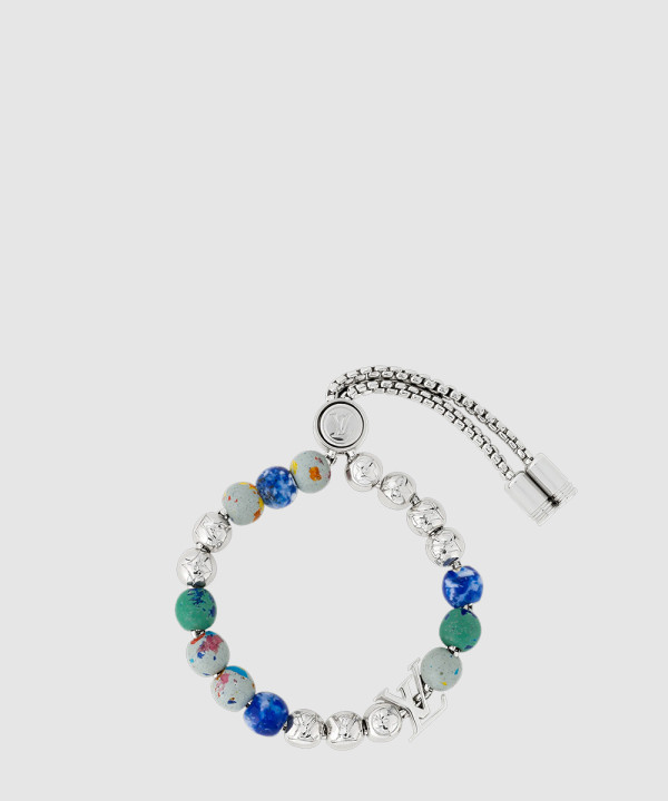 [LOUIS VUITTON-루이비통] 리사이클드 모노그램 비즈 팔찌 M1666A