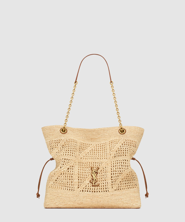 [SAINT LAURENT-생로랑] 라피아 소재 JAMIE 쇼퍼 838876