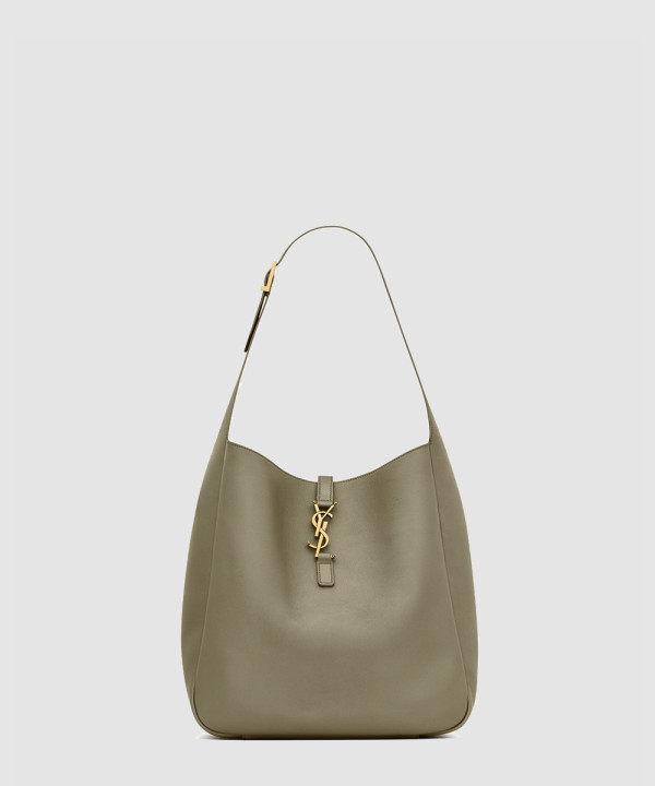 [SAINT LAURENT-생로랑] 그레인 가죽 소재의 LE 5 À 7 소프트 라지백 753837