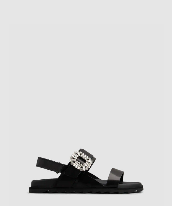 [ROGER VIVIER-로저비비에] 슬라이디 비브 샌들 RVW45835270BSSB999