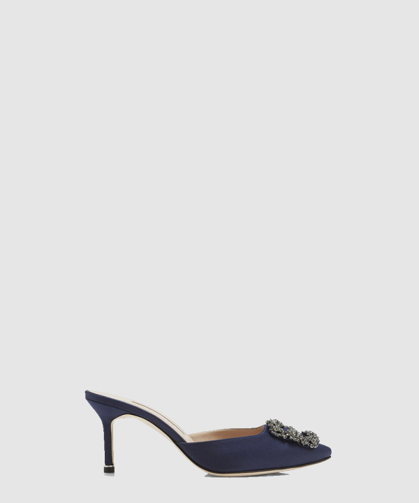 [Manolo Blahnik-마놀로 블라닉] 항기시무 슬링백 펌프스 9XX-0726-0045