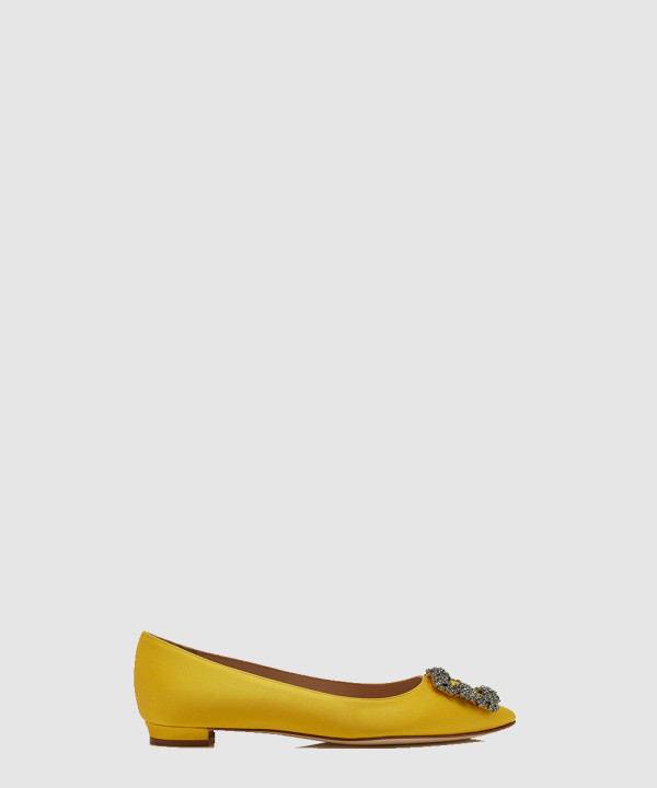 [Manolo Blahnik-마놀로 블라닉] 항기시 플랫 9XX-0348-0048