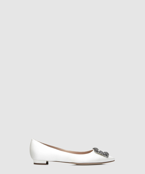 [Manolo Blahnik-마놀로 블라닉] 항기시 플랫 9XX-0348-0036