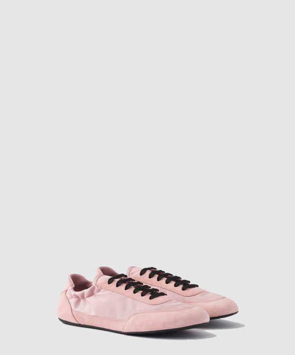 [PRADA-프라다] 컬랩스 리나일론 및 스웨이드 스니커즈 1E959N