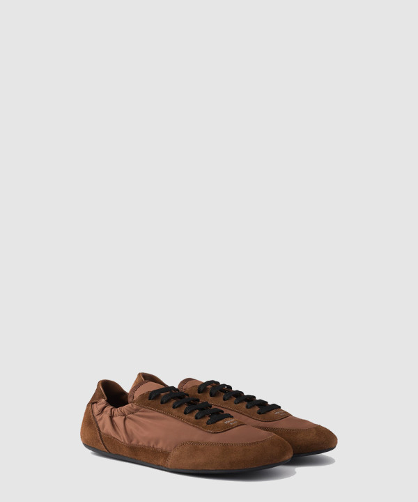 [PRADA-프라다] 컬랩스 리나일론 및 스웨이드 스니커즈 1E959N