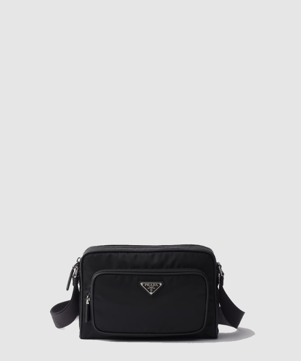 [PRADA-프라다] 스몰 리나일론 및 사피아노 가죽 숄더 백 2VH190