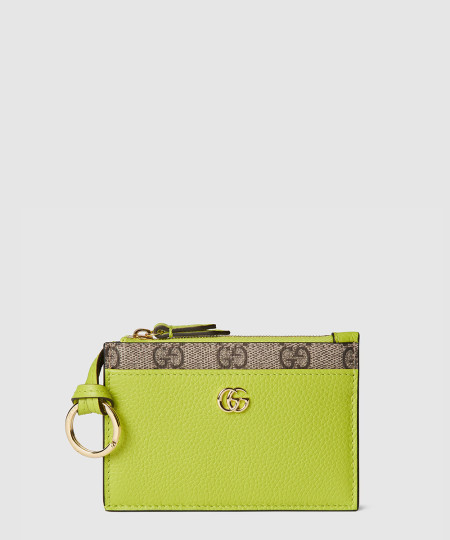[GUCCI-구찌] GG 마몽 지퍼 키 파우치 837966