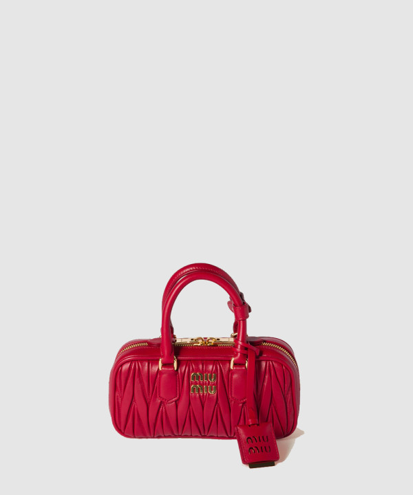 [MIU MIU-미우미우] 마테라쎄 나파 가죽 미니 백 5BP088