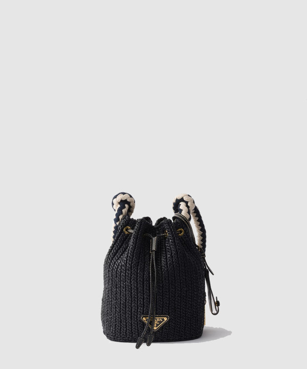 [PRADA-프라다] 크로셰 미니 버킷 백 1BE068