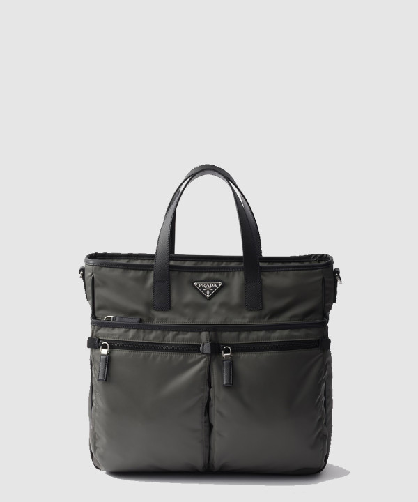 [PRADA-프라다] 리나일론 및 사피아노 가죽 토트백 2VG860