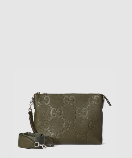 [GUCCI-구찌] 점보 GG 미디엄 메신저백 696009