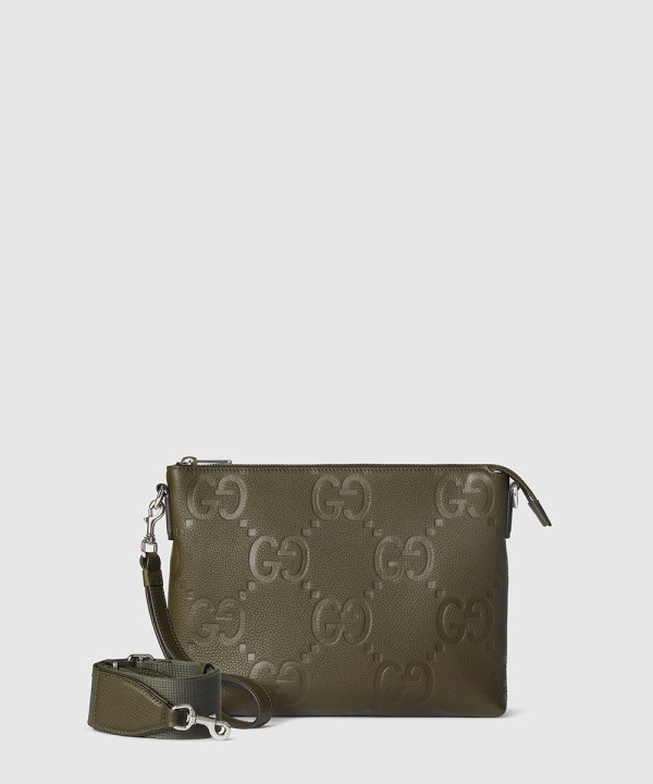 [GUCCI-구찌] 점보 GG 미디엄 메신저백 696009